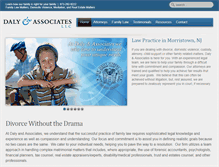 Tablet Screenshot of dalyfamilylaw.net